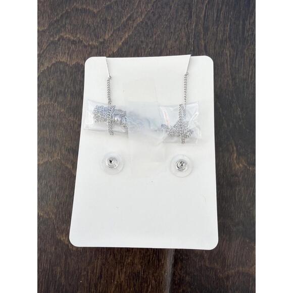 Gemma Simone Necklace & Earrings Set (Black) Brand New in Box!! - Picture 3 of 4